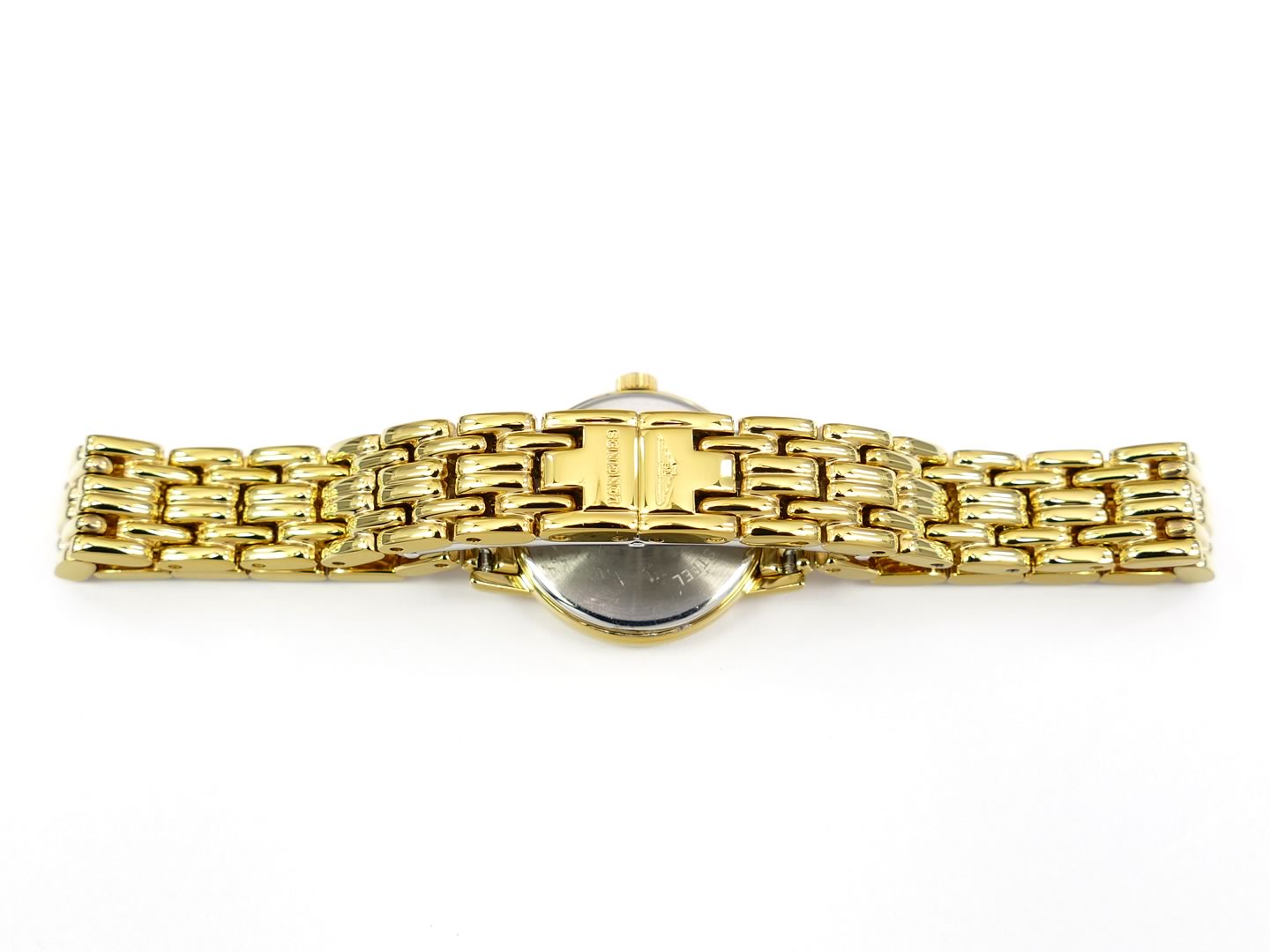 Longines Présence L4.219.2.32.8 18k Gold PVD bracelet