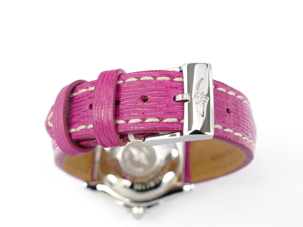 Breitling Galactic 32 A71356L2/A708 pink leather strap