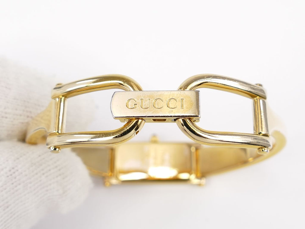 Gucci 1500L 18k Gold Plated Standard 16.5cm Bangle