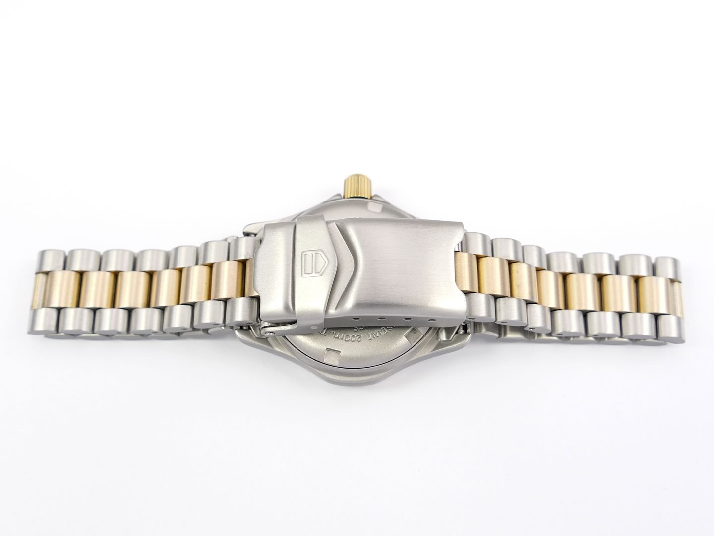 TAG Heuer 1500 Stainless Steel and 18k Gold bracelet 974.008-2