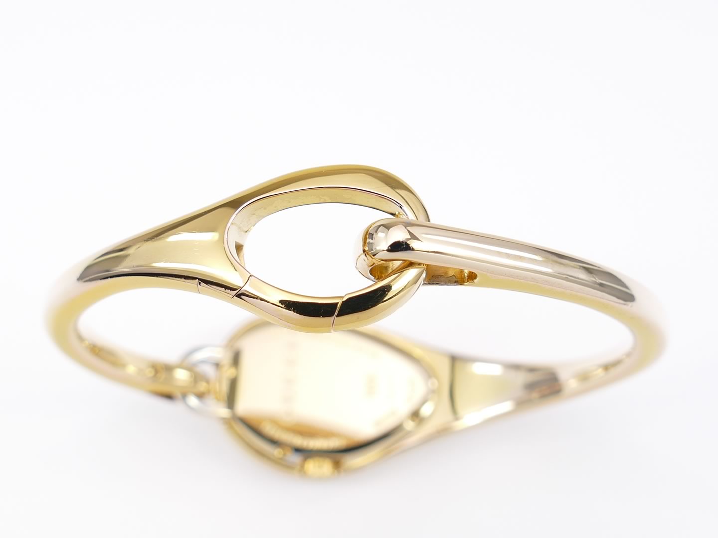 Gucci Horsebit 103 18k Gold Bangle