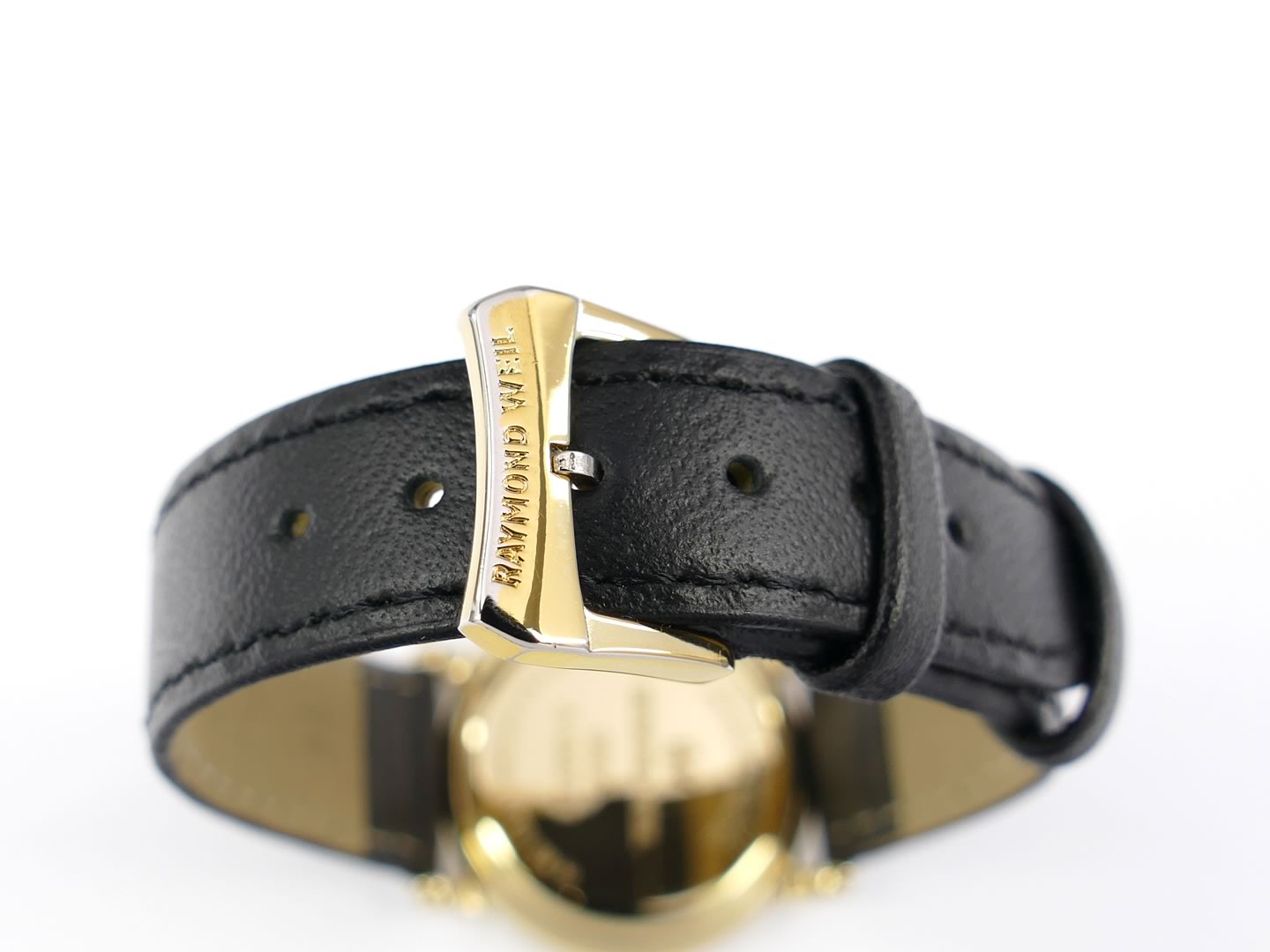 Raymond Weil Tradition 9955 18k gold buckle
