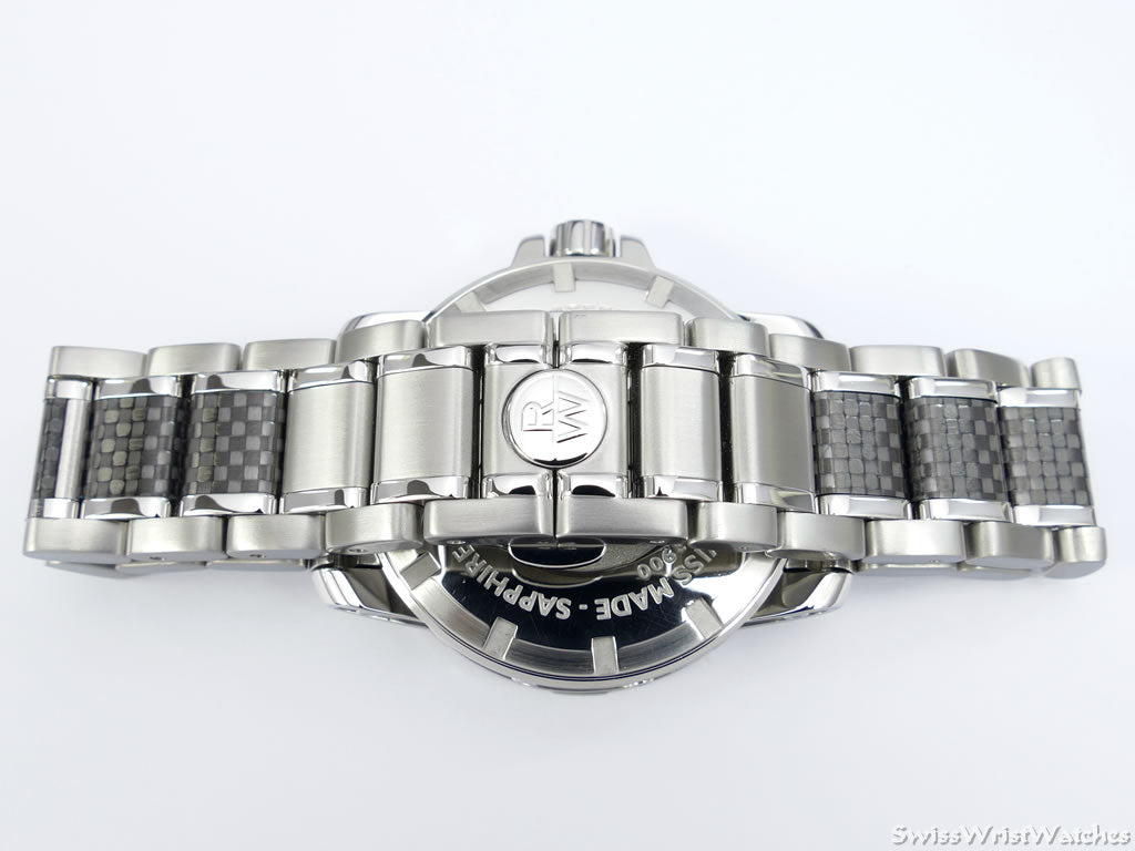 Raymond Weil Nabucco Grey 3900-SCF-05207 stainless steel clasp