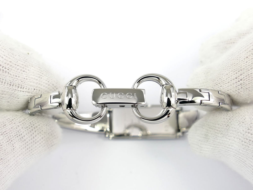 Gucci G-Line 109 YA109520 Stainless Steel Bangle clip