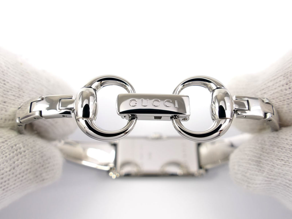 Gucci G-Line 109 Stainless Steel Bangle clip