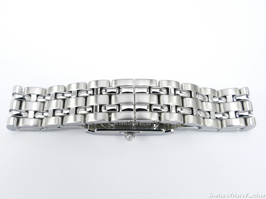 Raymond Weil Tango White Mother of Pearl 5970 Stainless Steel Rectangular Watch