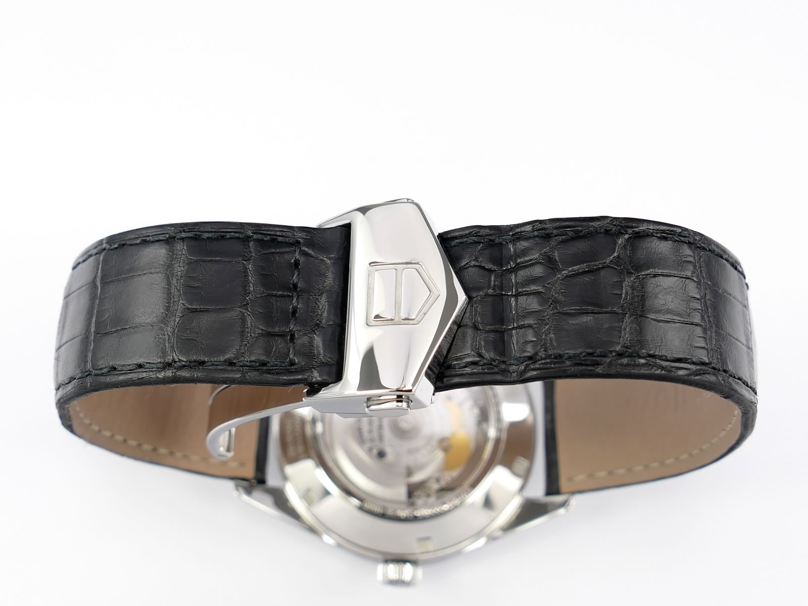 TAG Heuer Carrera WAR211A.FC6180 black leather strap