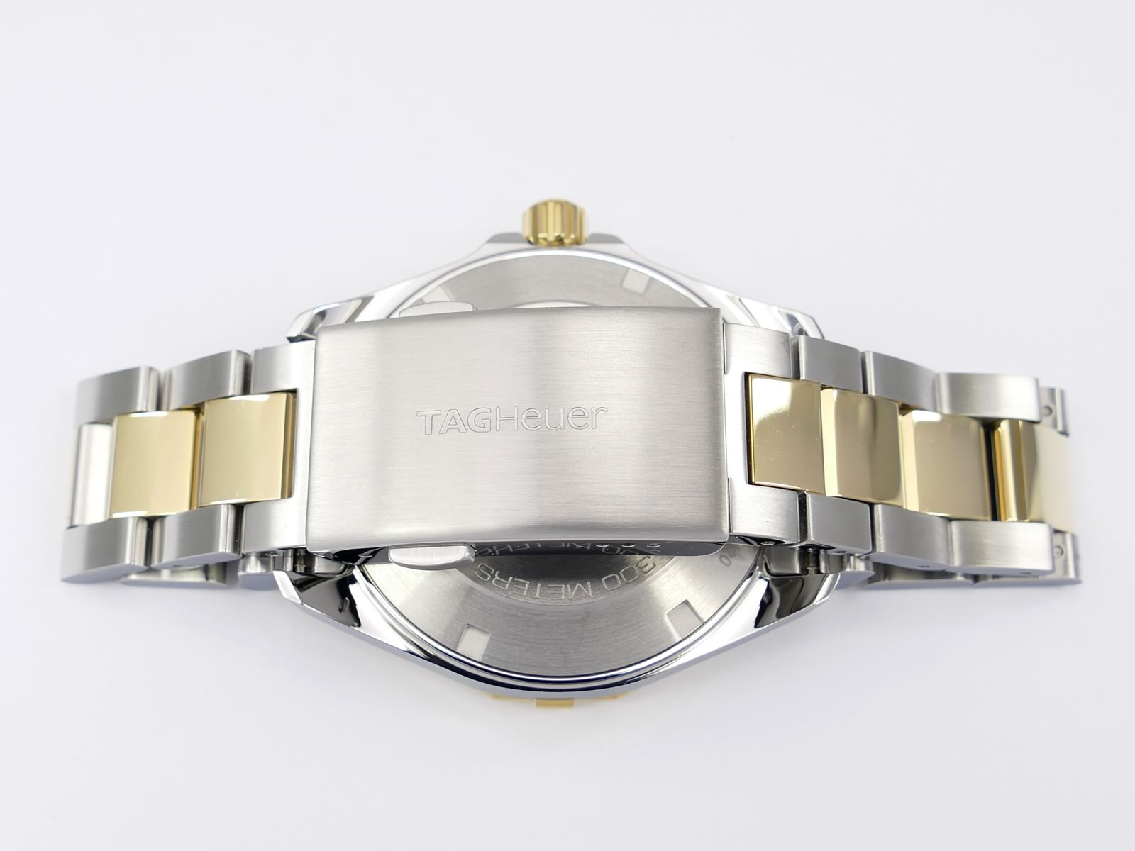 TAG Heuer Aquaracer stainless steel bracelet with 18k Gold WBD1120.BB0930