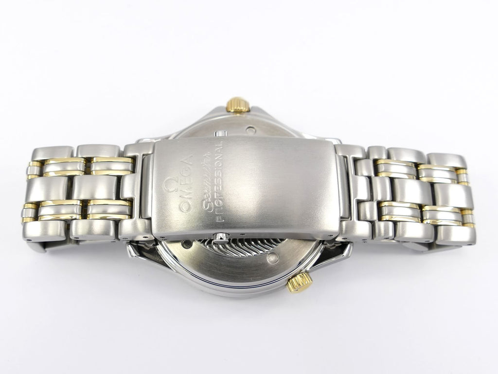 Omega Seamaster 2332.80.00 stainless steel and 18k gold bracelet