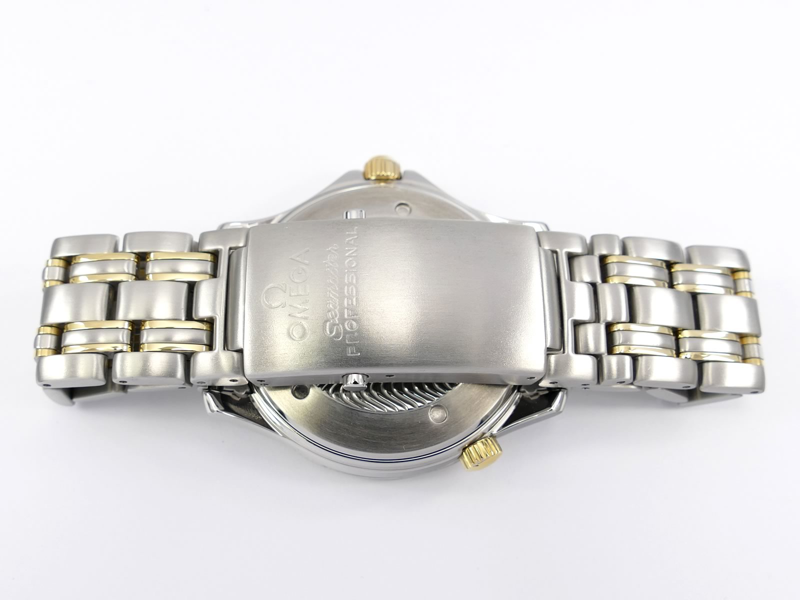 Omega Seamaster 2332.80.00 stainless steel and 18k gold bracelet