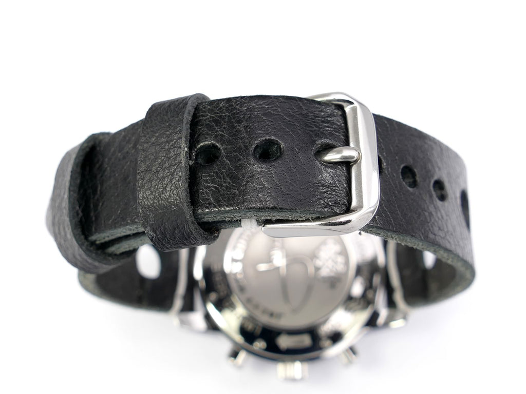 Chopard Mille Miglia black leather strap