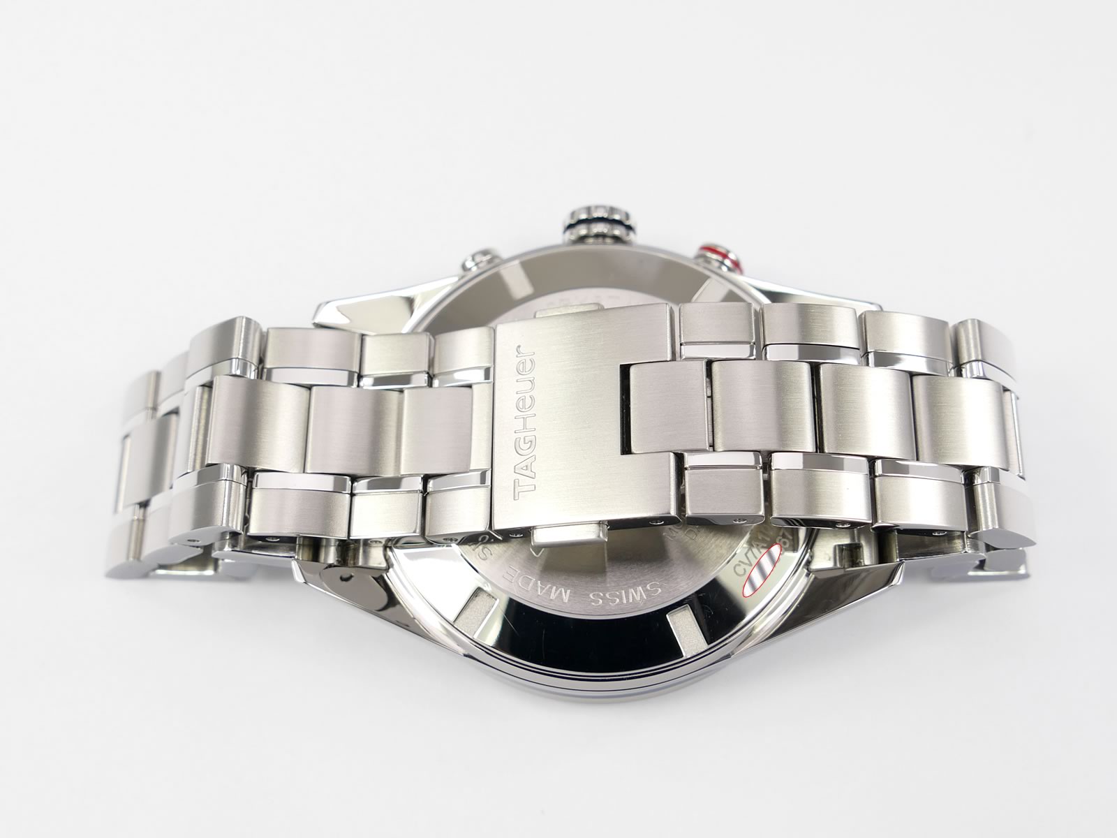 TAG Heuer Carrera Calibre S CV7A10.BA0795 stainless steel bracelet