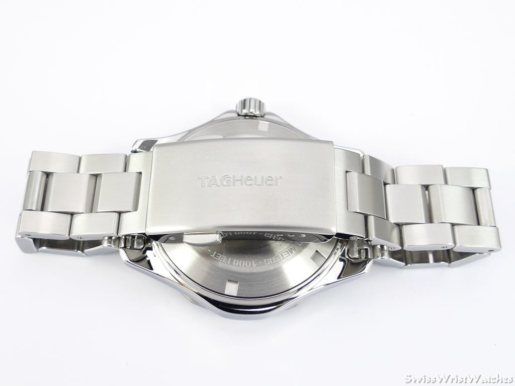 TAG Heuer Aquaracer Silver WAP2011.BA0830 stainless steel bracelet and clasp