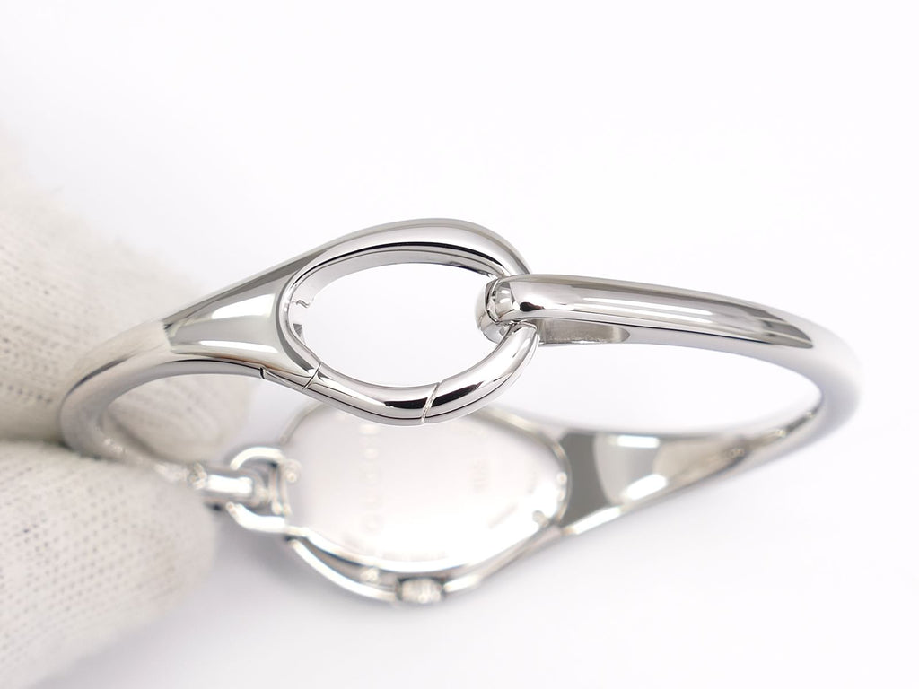 Gucci Horsebit 103 stainless steel bangle
