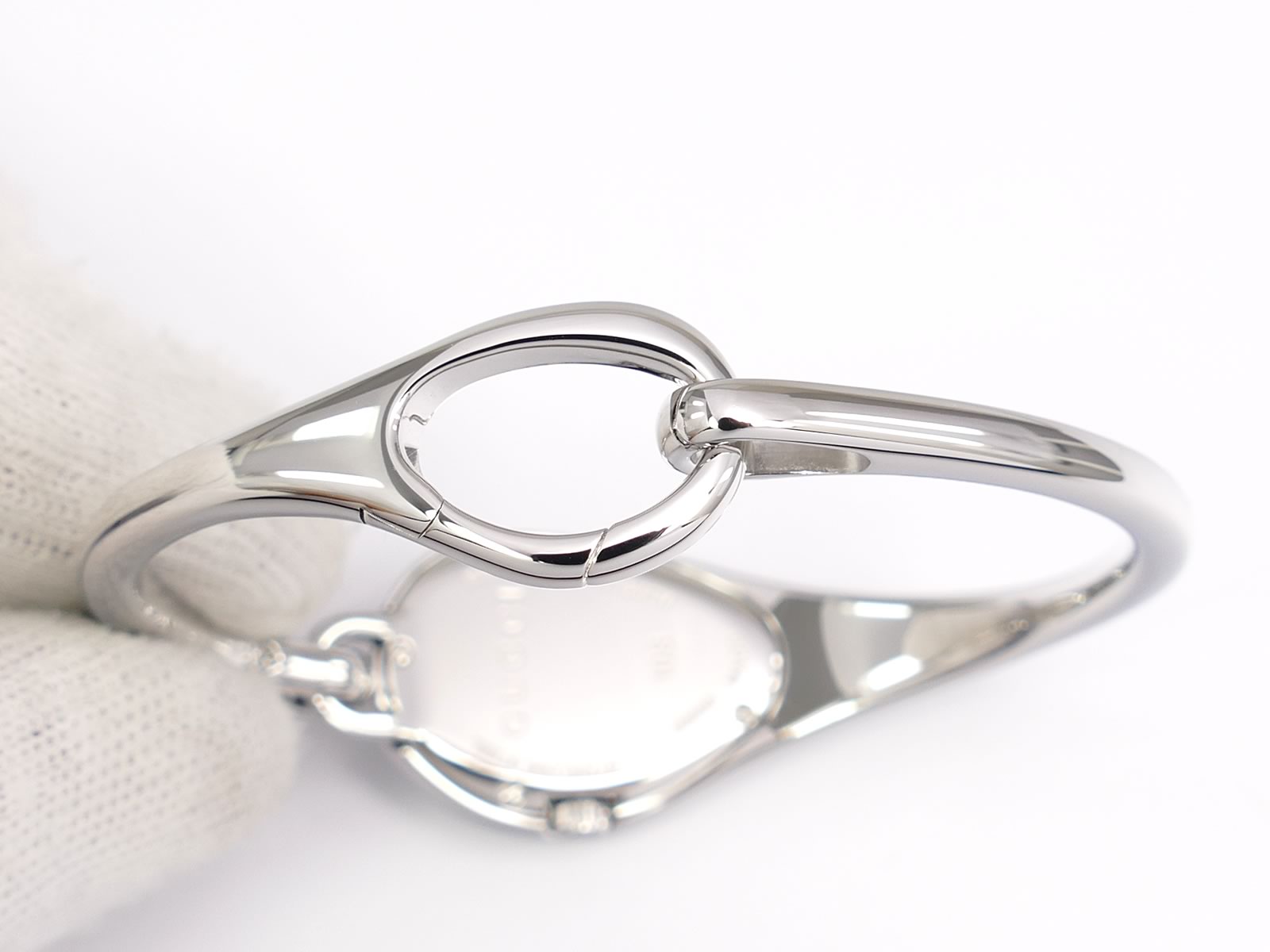 Gucci Horsebit 103 stainless steel bangle