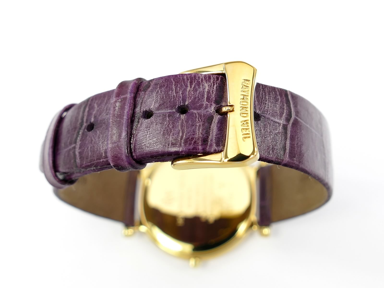 Raymond Weil Traditional Purple Leather Strap 9136-2