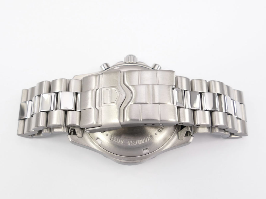 TAG Heuer 2000 Classic Chronograph CK1112-0 stainless steel bracelet FAA000