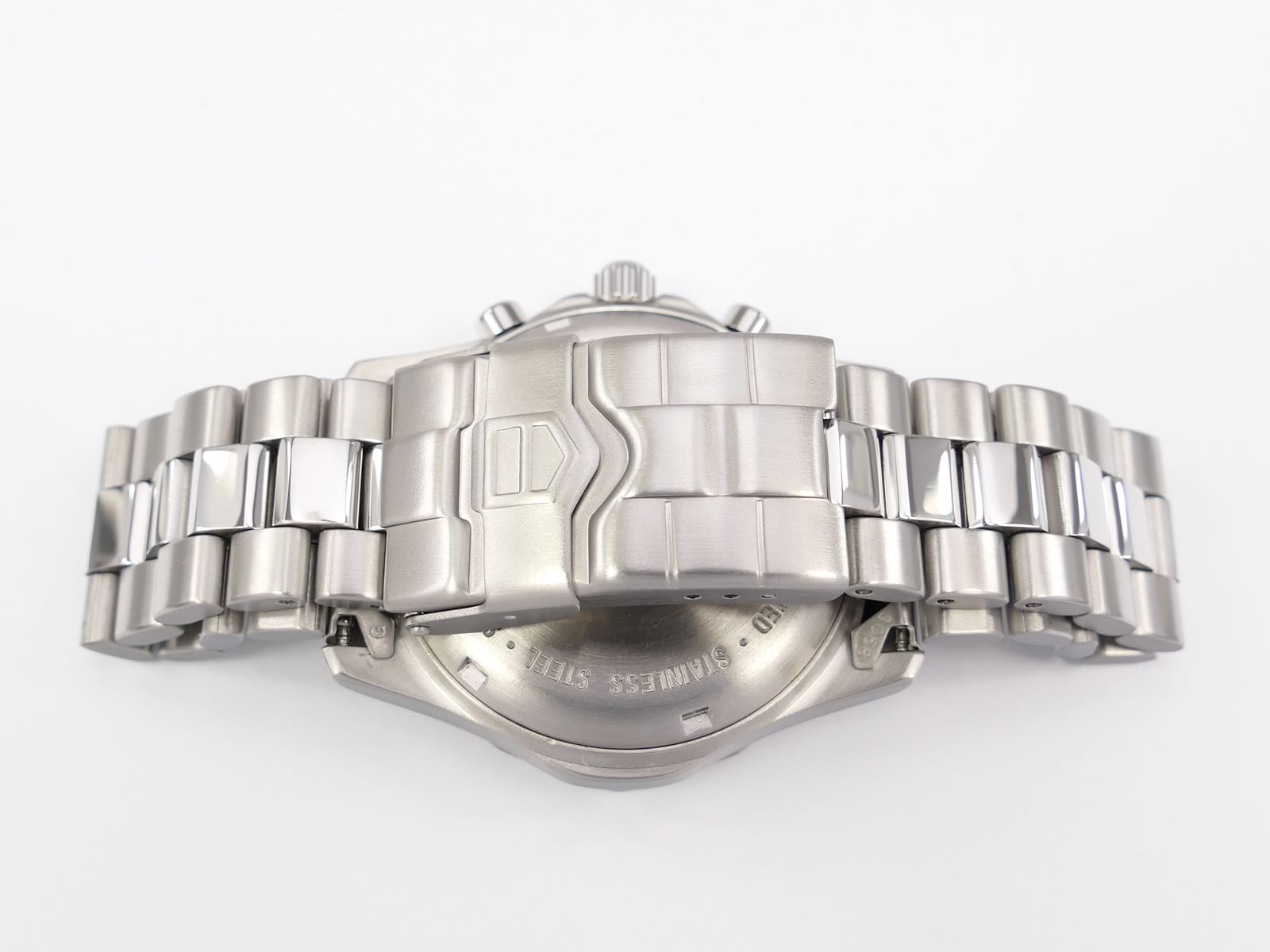 TAG Heuer 2000 Classic Chronograph CK1112-0 stainless steel bracelet FAA000
