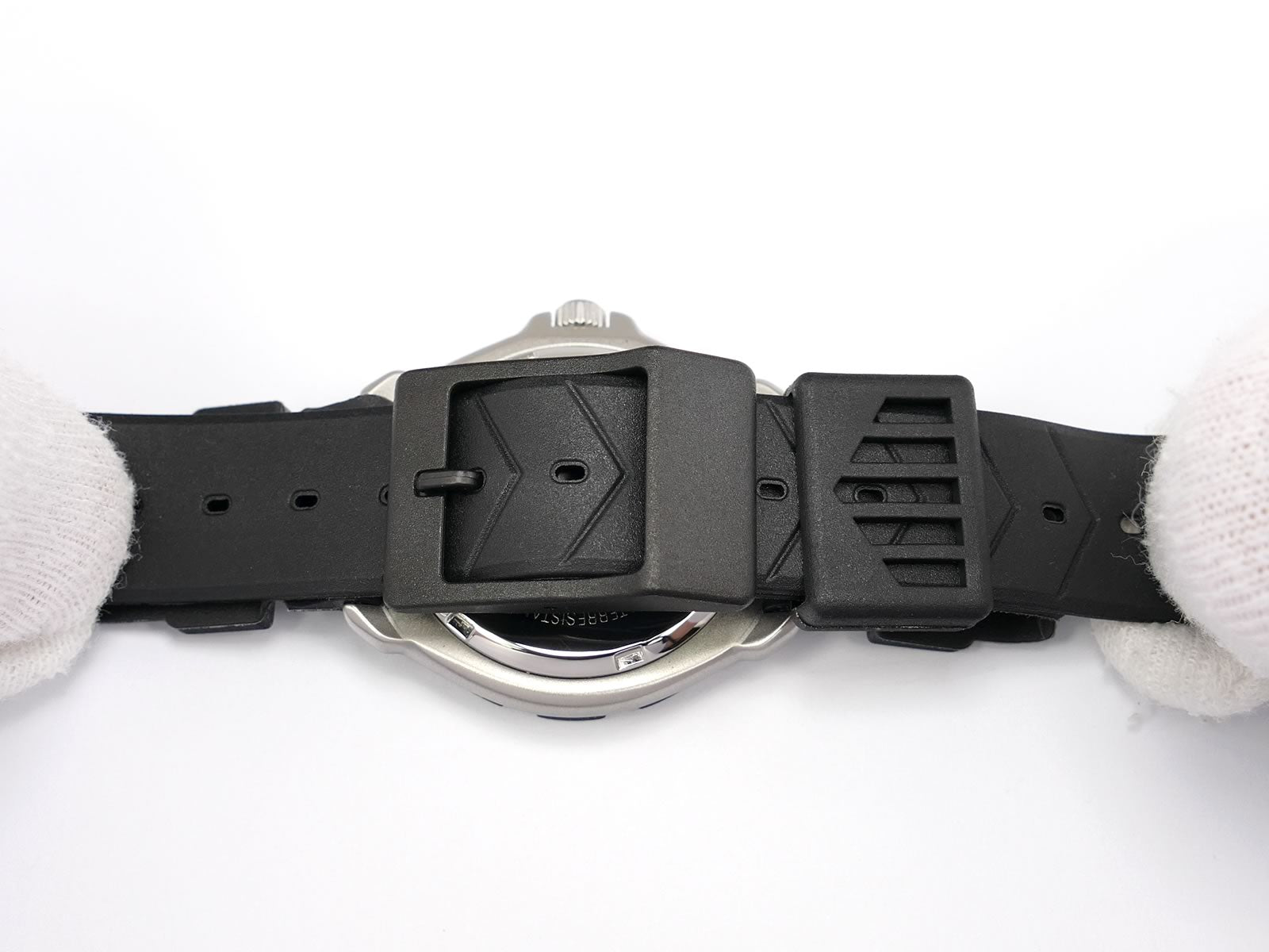 TAG Heuer Formula 1 Black plastic strap