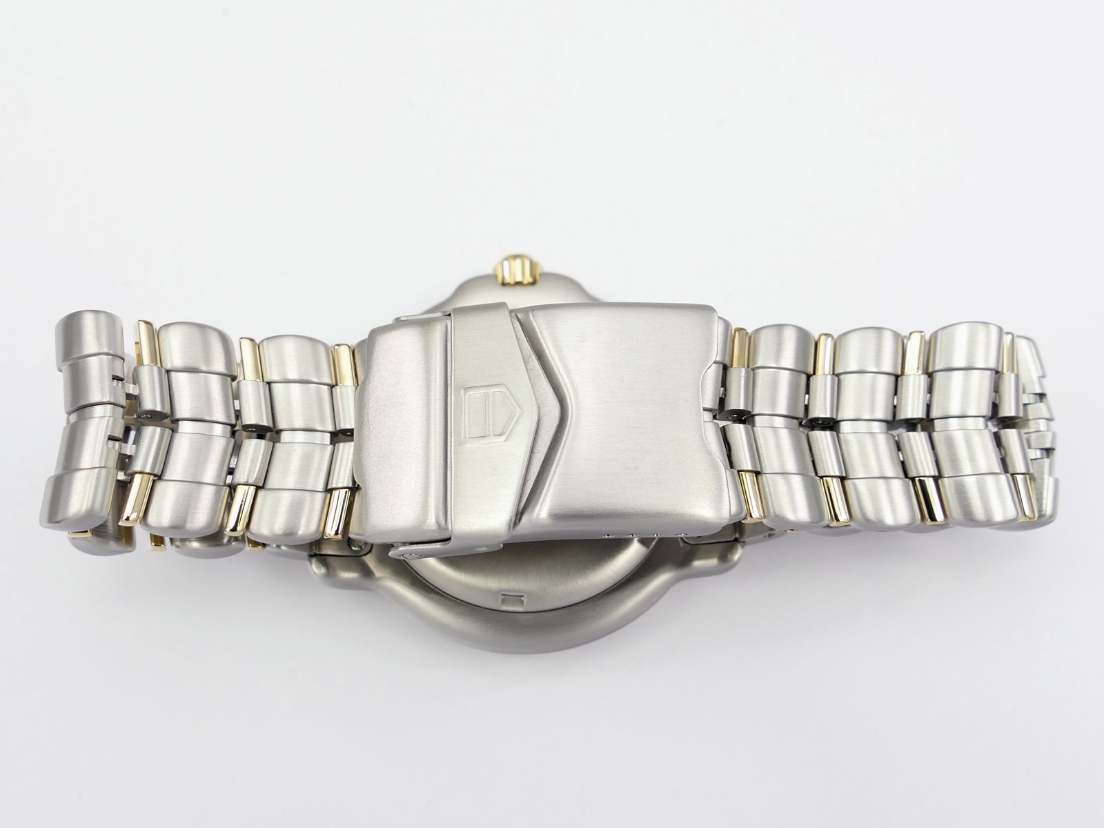 TAG Heuer 6000 WH1151 Stainless Steel & 18k Gold bracelet BD0678-J0