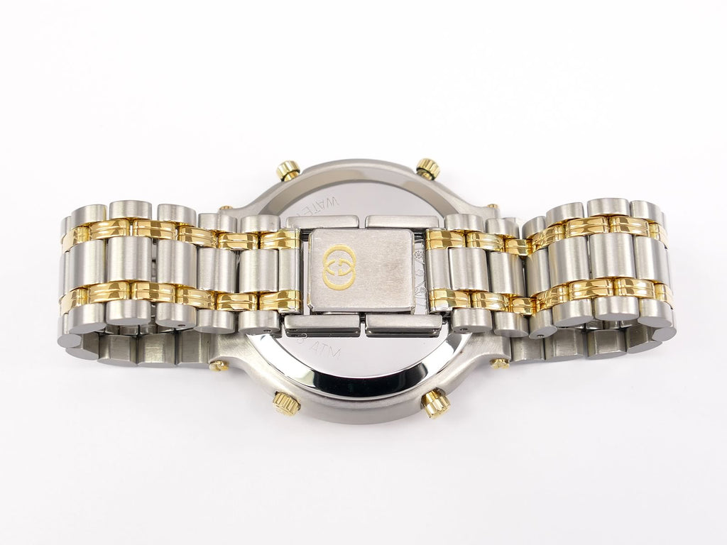 Gucci 9400 Stainless Steel & 18k Gold bracelet