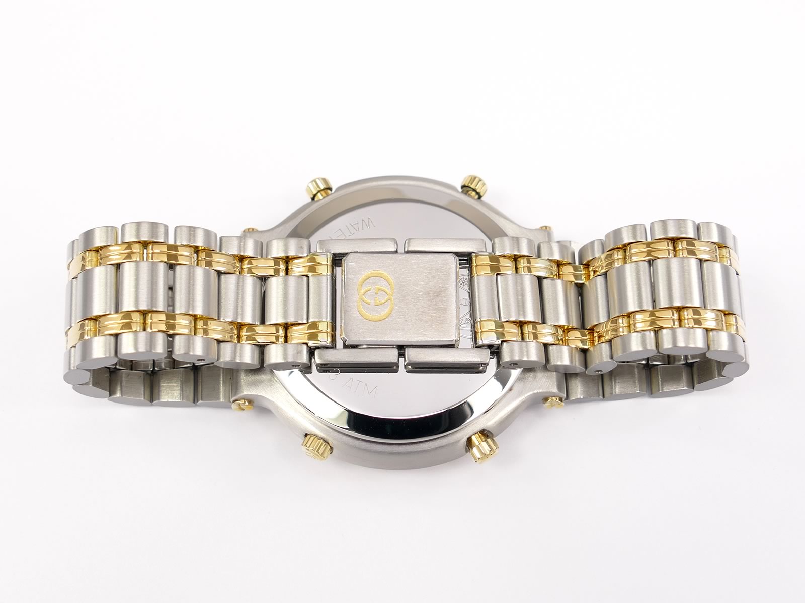 Gucci 9400 Stainless Steel & 18k Gold bracelet