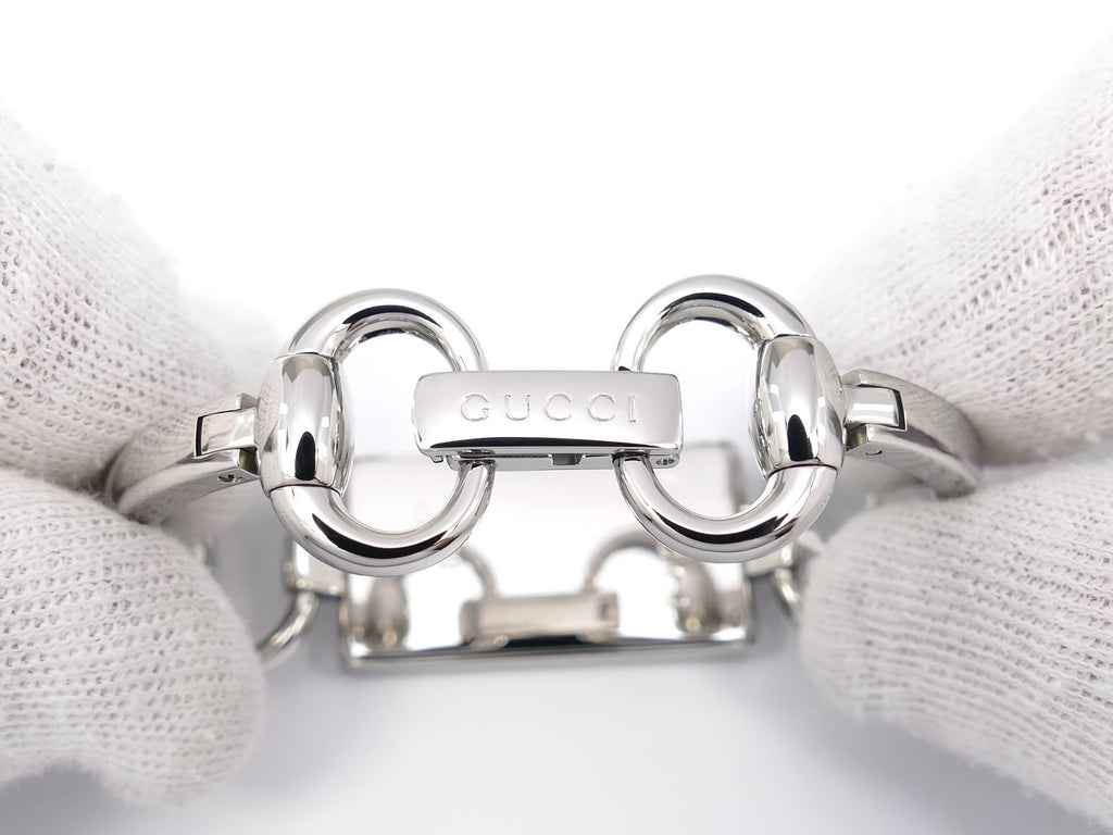Gucci Tornabuoni 119 stainless steel bangle