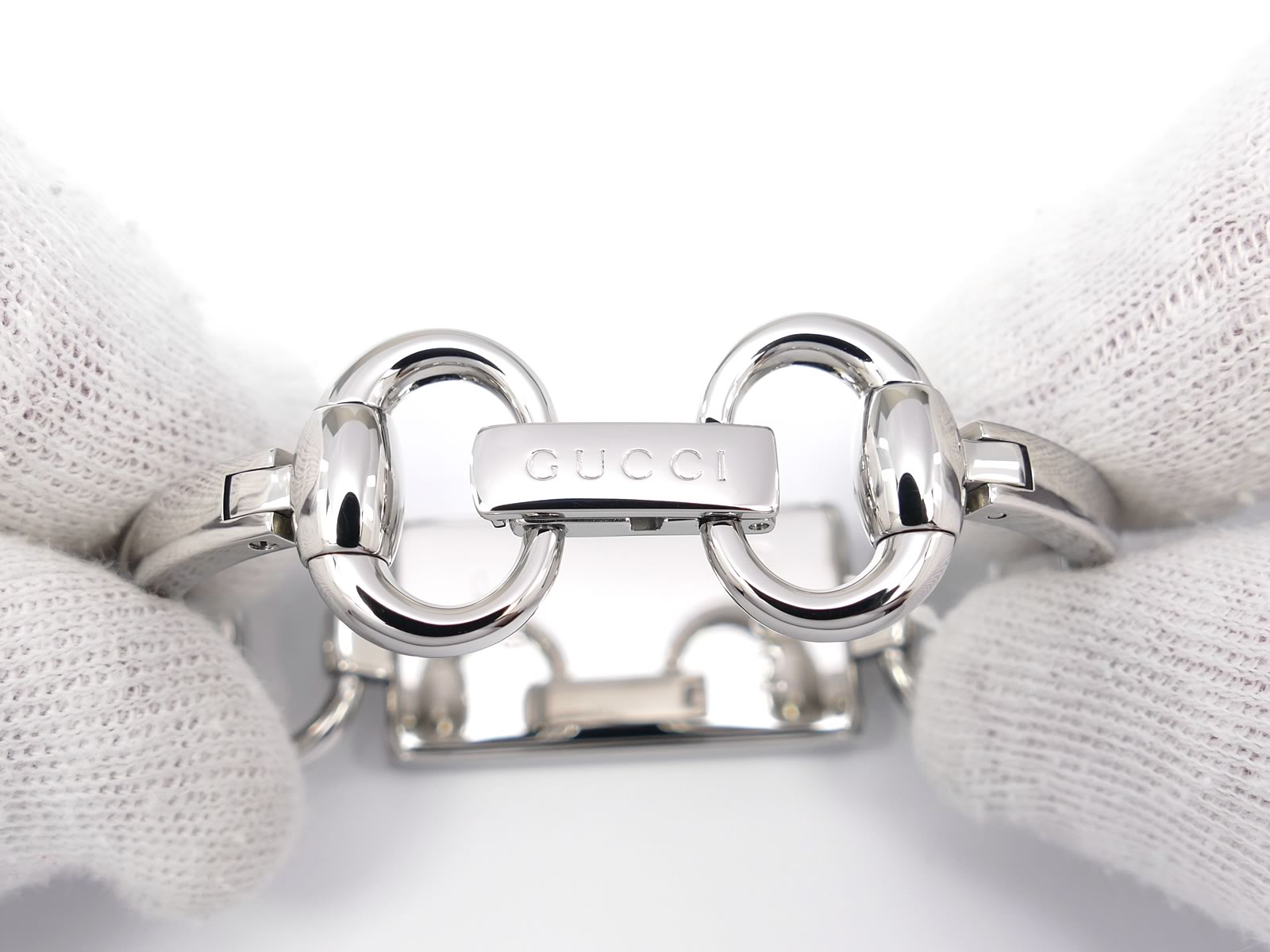 Gucci Tornabuoni 119 stainless steel bangle