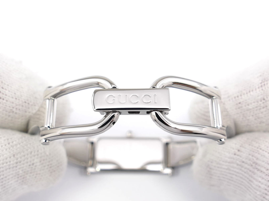 Gucci 1500L Small Stainless Steel Bangle