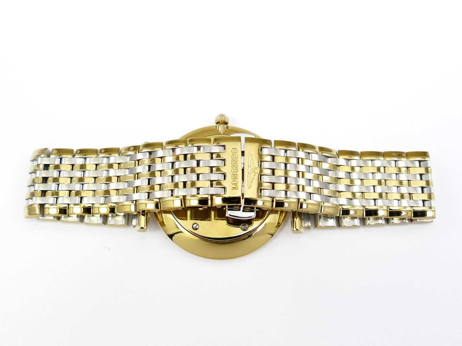 Longines La Grande Classique 18k Gold PVD plated bracelet