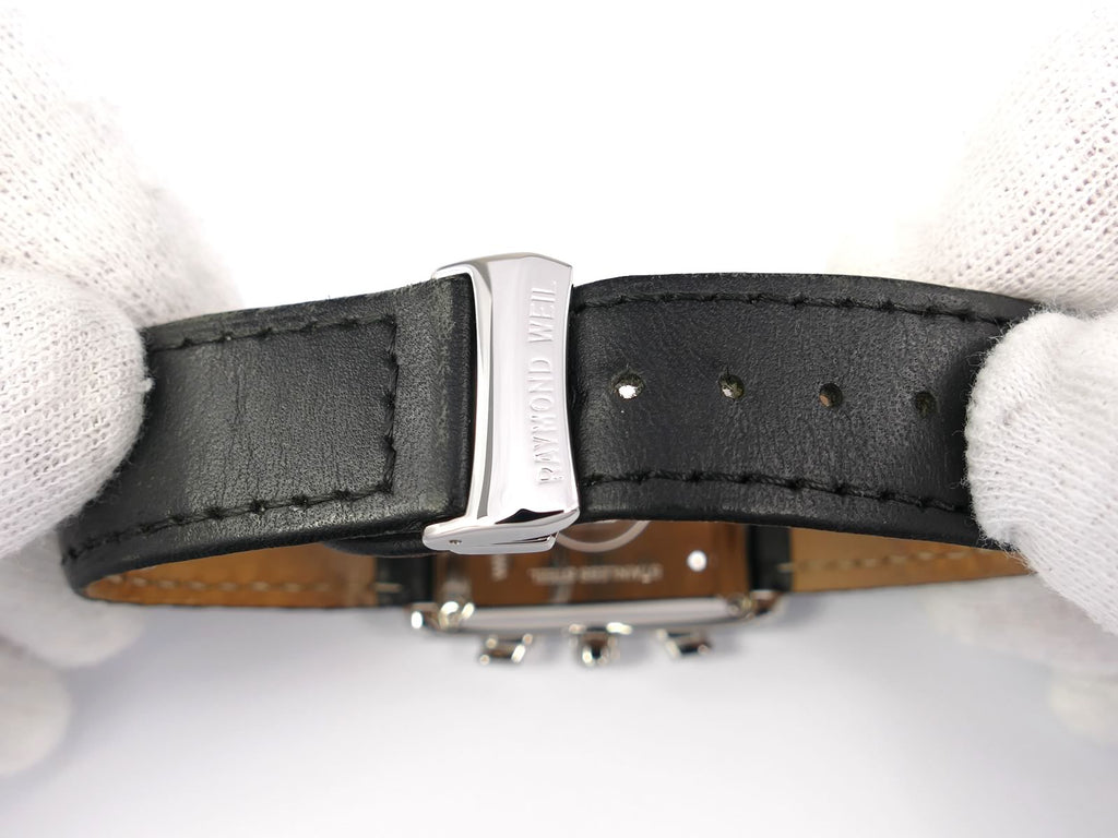Raymond Weil Don Giovanni 4873-STC-00659 black leather strap