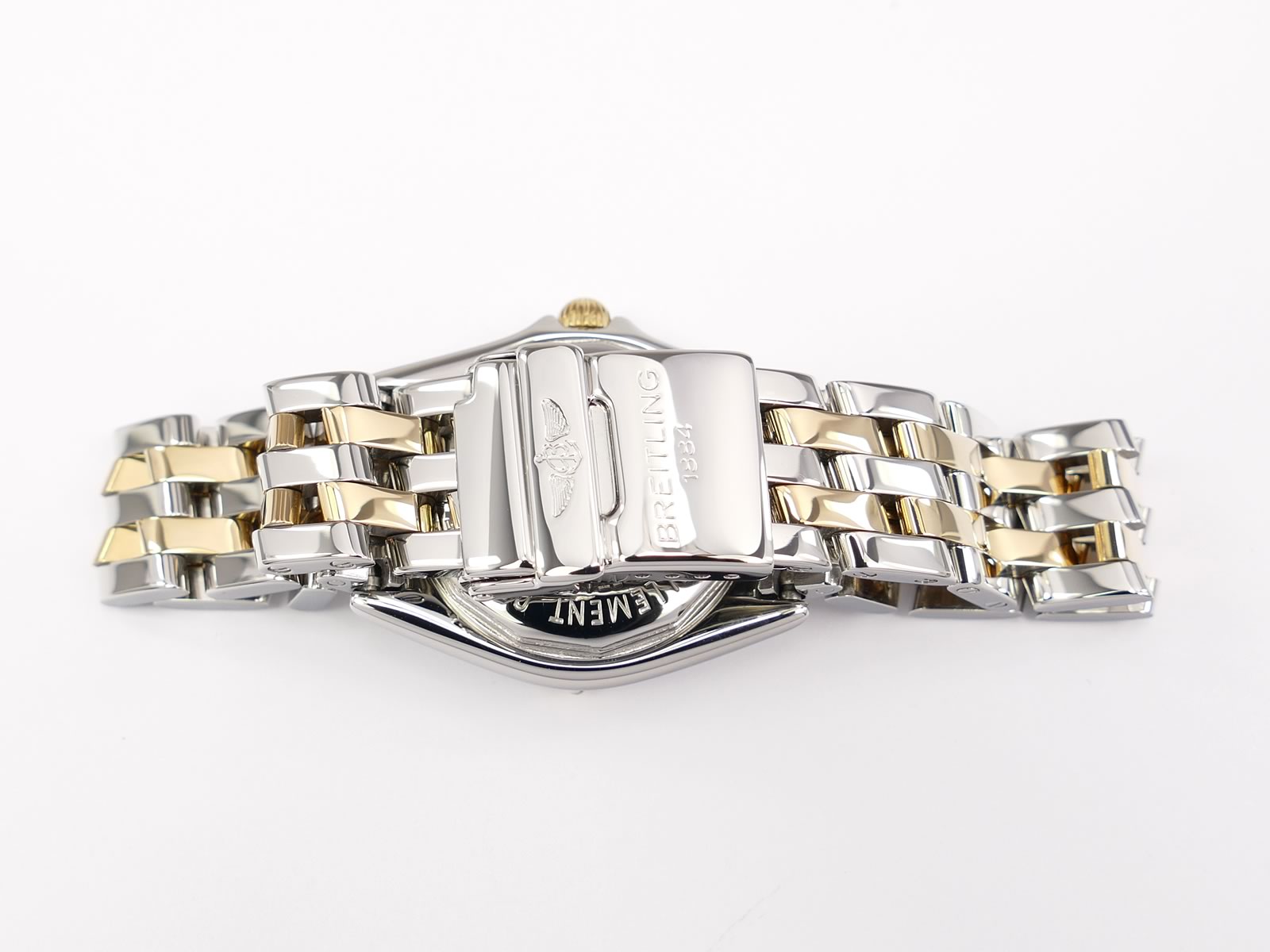 Breitling Callistino B52345 Steel & 18k Gold Pilot bracelet