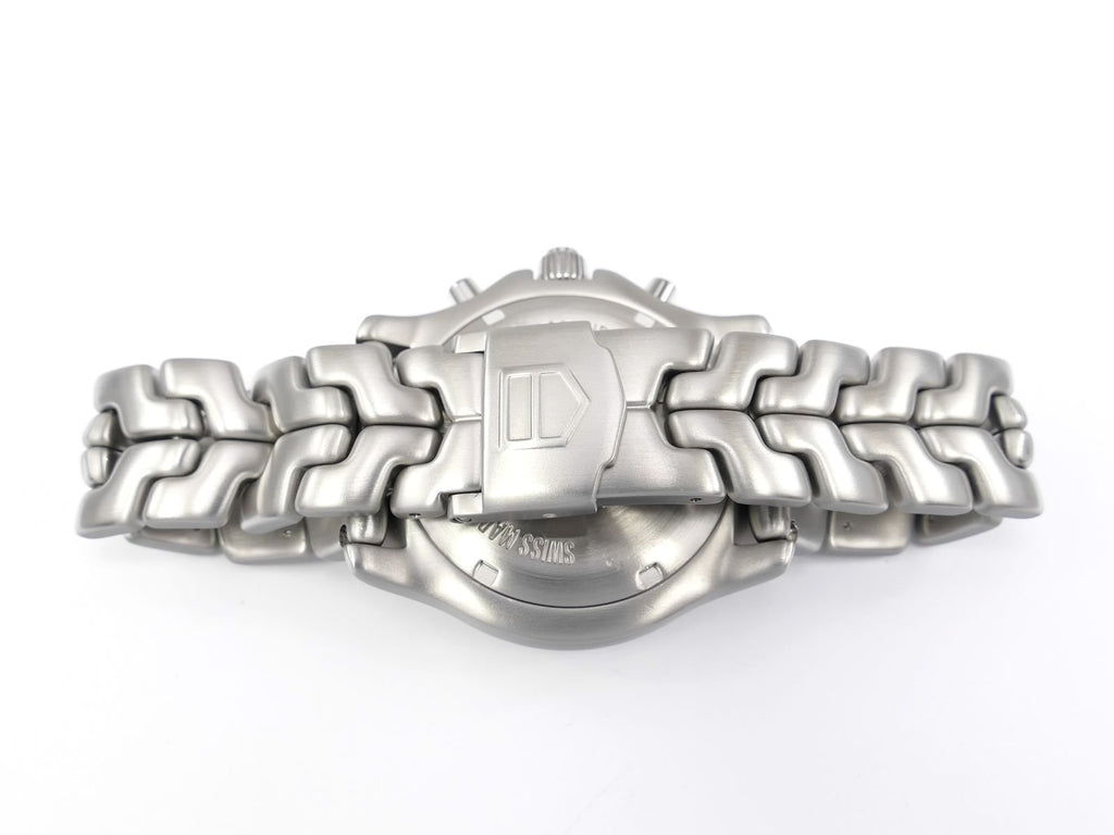 TAG Heuer Link Chronograph CT1110.BA0550 stainless steel s-link bracelet
