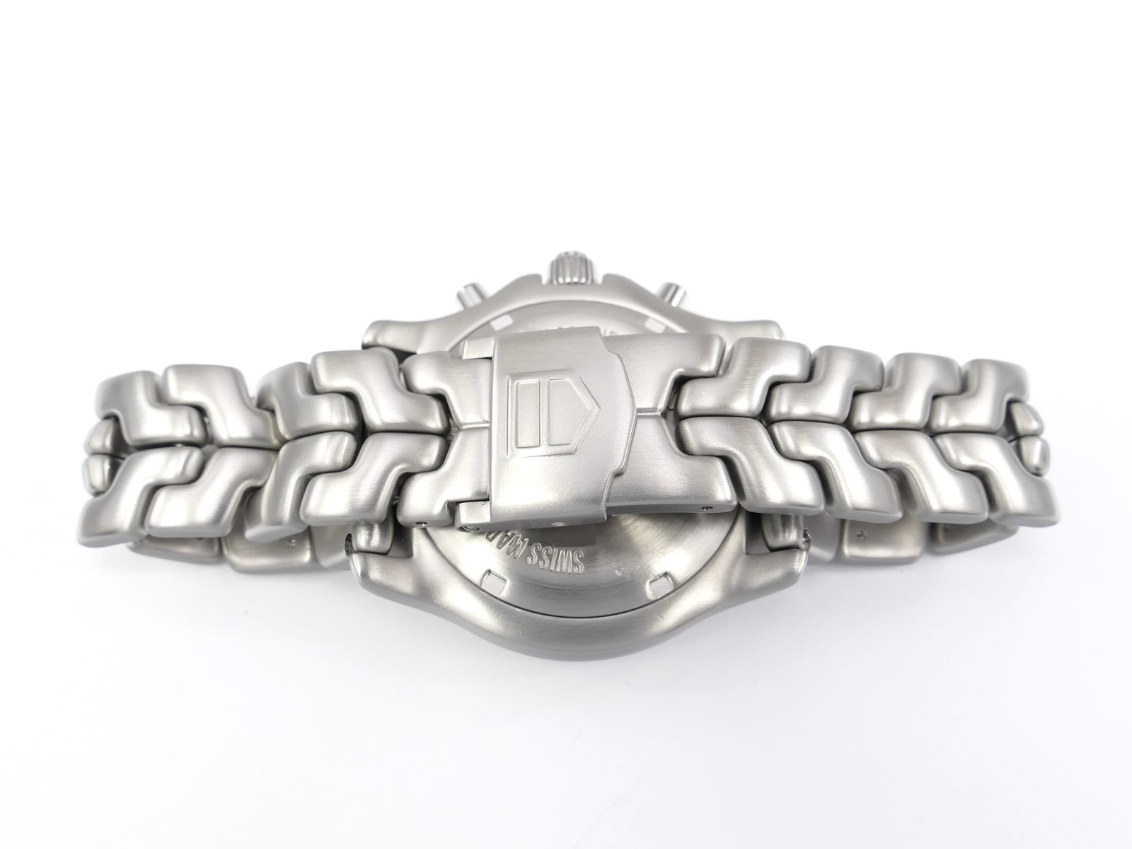 TAG Heuer Link Chronograph CT1110.BA0550 stainless steel s-link bracelet