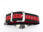 TAG Heuer Formula 1 McLaren CAZ1112 NATO FC8188 black / red textile strap