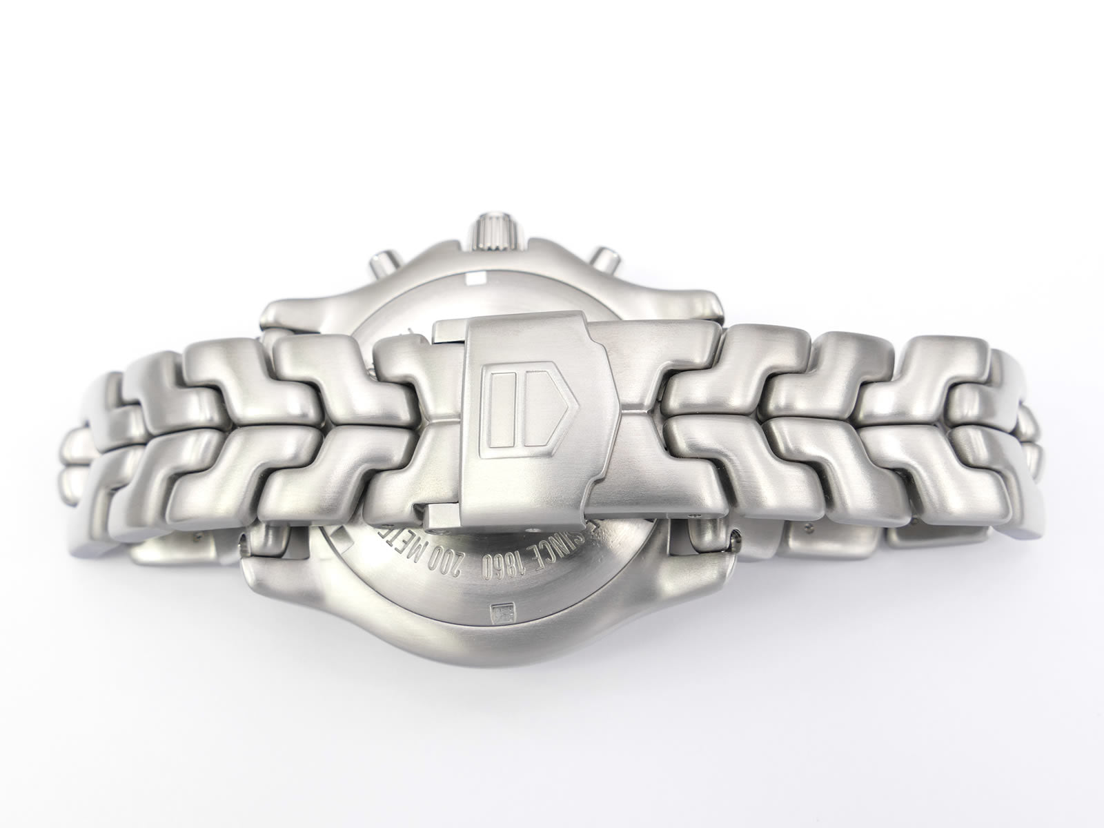 TAG Heuer Link BA0550 stainless steel s-link bracelet
