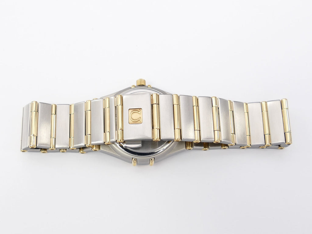 Omega Constellation 1272.30.00 stainless steel & 18k gold full bar bracelet