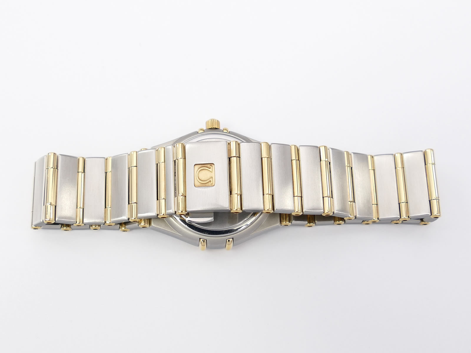 Omega Constellation 1272.30.00 stainless steel & 18k gold full bar bracelet