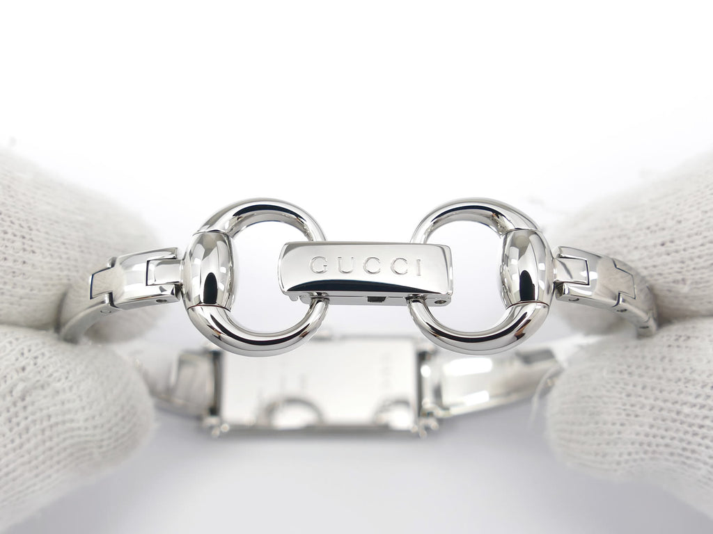 Gucci G-Line 109 Stainless Steel Bangle clip