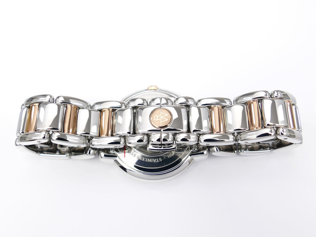 Raymond Weil Jasmine 5235 stainless steel and Rose Gold bracelet