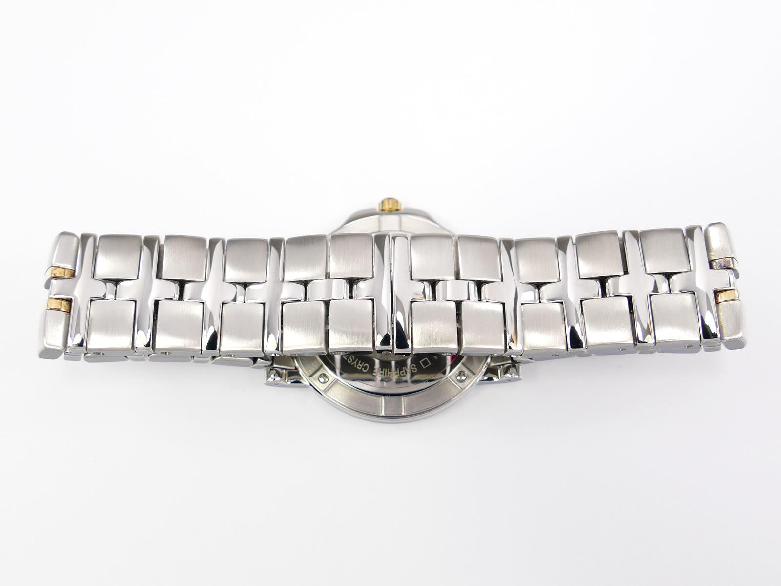 Raymond Weil Parsifal 9530 stainless steel and solid 18k gold bracelet