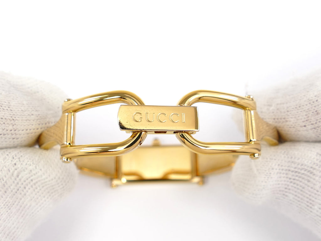 Gucci 1500L 18k Yellow Gold Plated Bangle