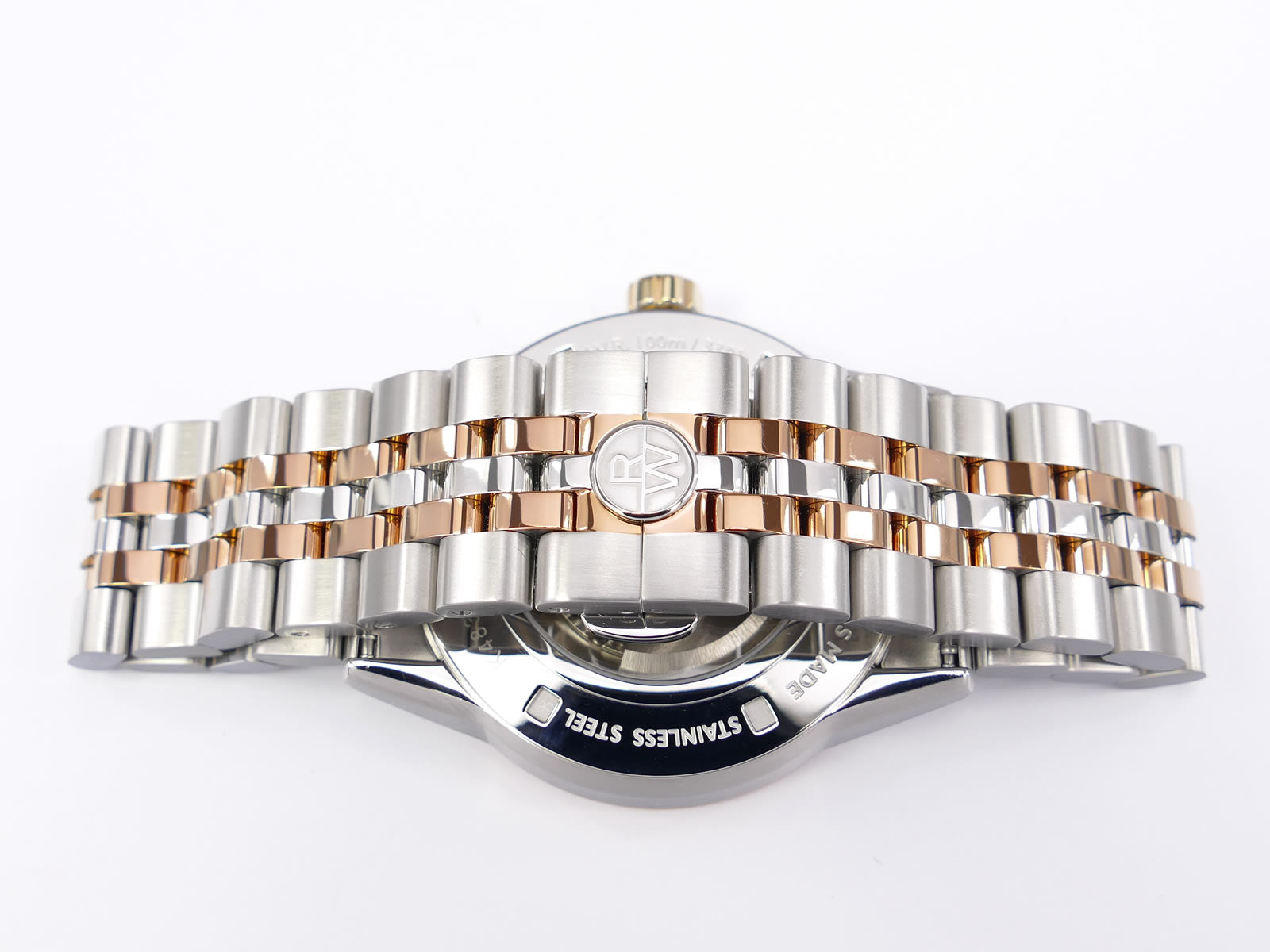 Raymond Weil Freelancer Steel & Rose Gold PVD bracelet 27101