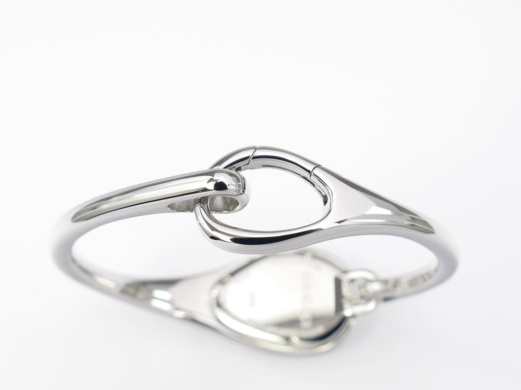 Gucci Horsebit 103 Stainless Steel Bangle lobster clasp