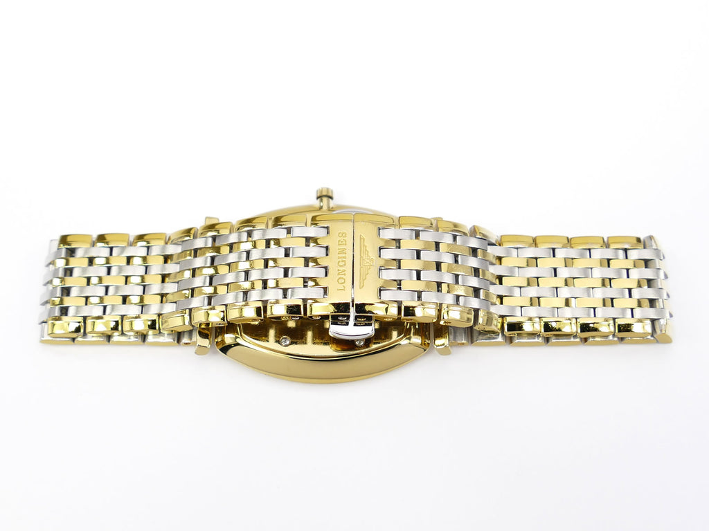 Longines La Grande Classique L4.705.2 Gold PVD & stainless steel bracelet