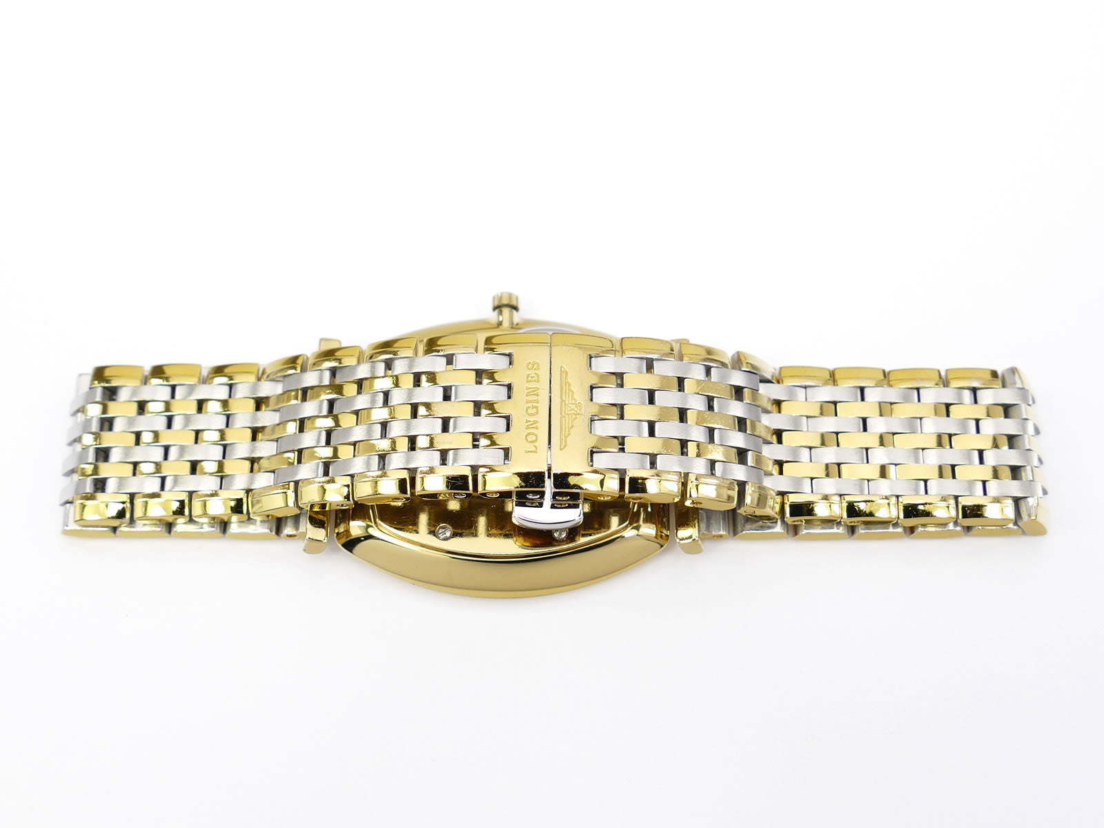 Longines La Grande Classique L4.705.2 Gold PVD & stainless steel bracelet