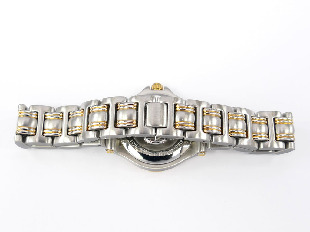 Gucci 9040L Stainless Steel & 18k Gold Plated Bracelet
