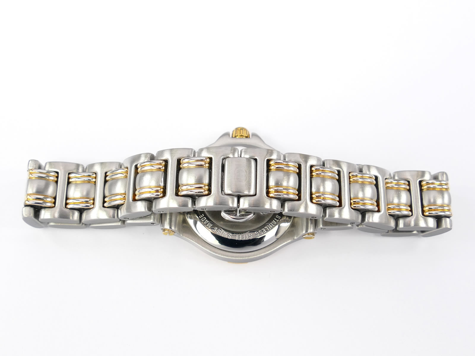 Gucci 9040L Stainless Steel & 18k Gold Plated Bracelet
