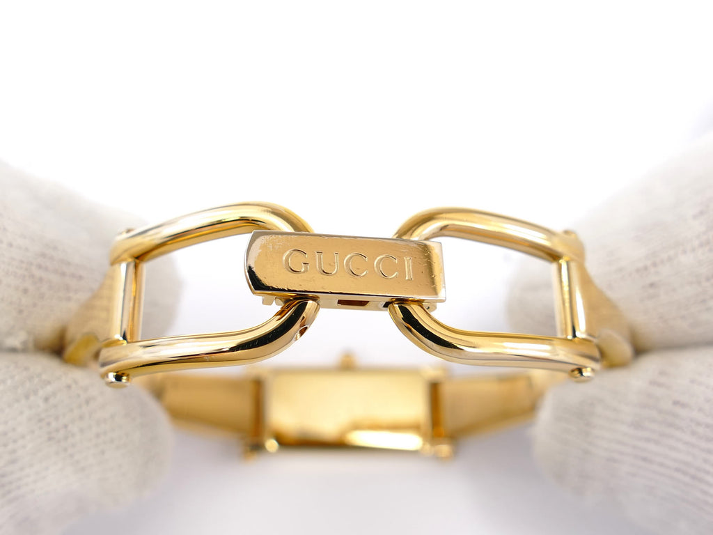 Gucci 1500L 18k Yellow Gold Plated Bangle