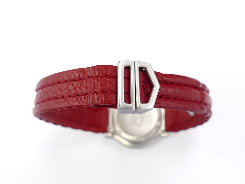 TAG Heuer 6000 WH1353 red leather strap